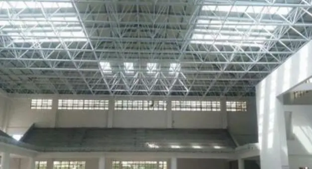 自贡水泥厂网架安装