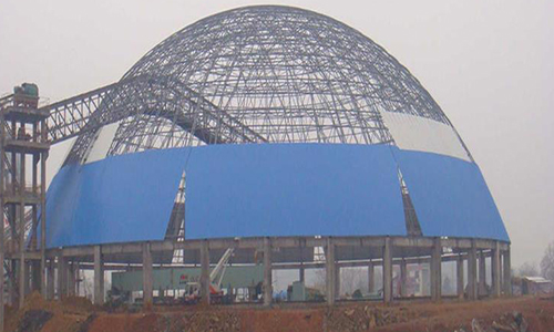 自贡螺栓球网架加工的注意事项