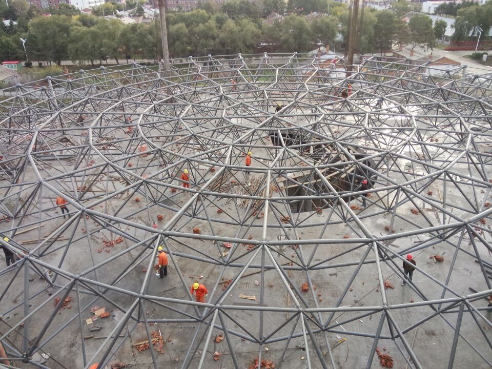 自贡全民健身中心网架